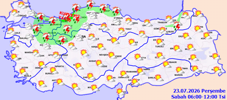 hava durumu 23.07